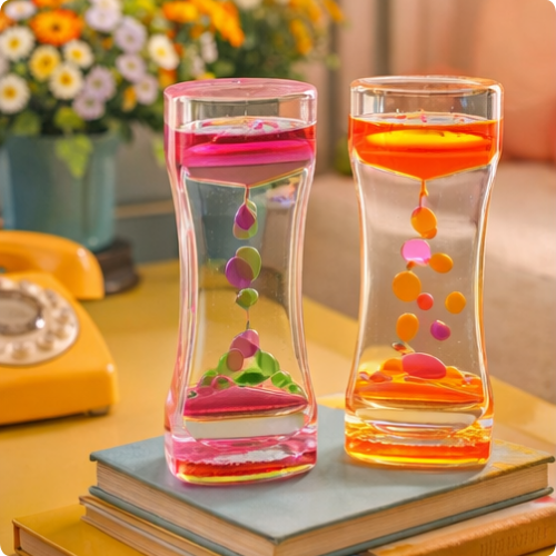 Decorative Liquid Sensory Hourglass