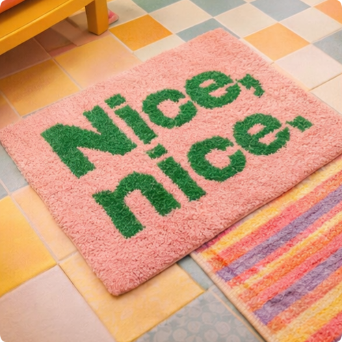 Cartoon Retro Rug 