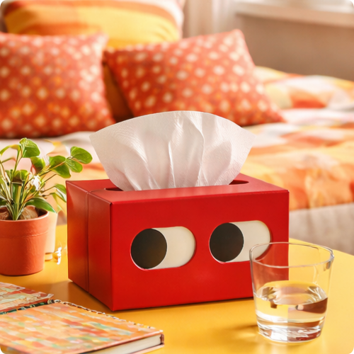 Pop Design Tissue Box