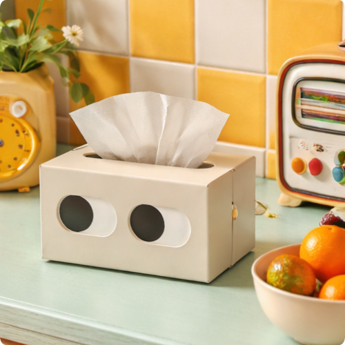 Pop Design Tissue Box