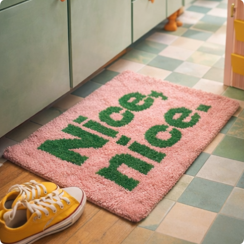 Cartoon Retro Rug 