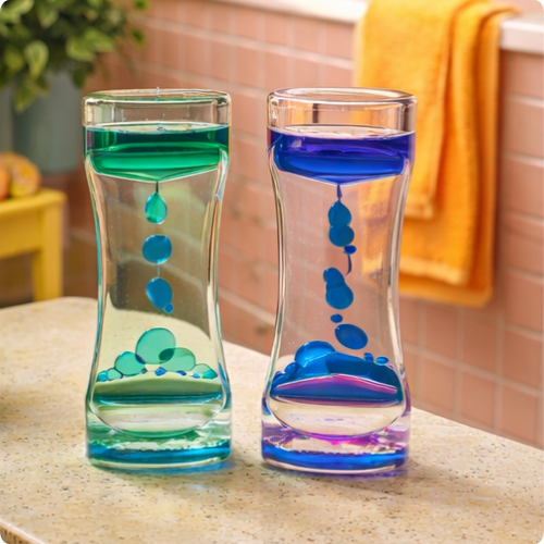 Decorative Liquid Sensory Hourglass