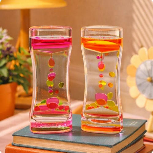 Decorative Liquid Sensory Hourglass