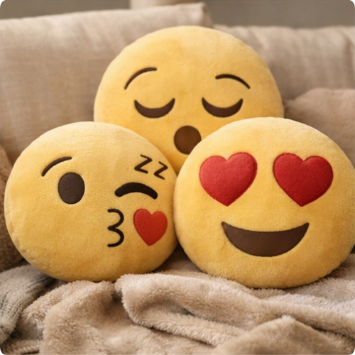 Pop Emoji Pillow