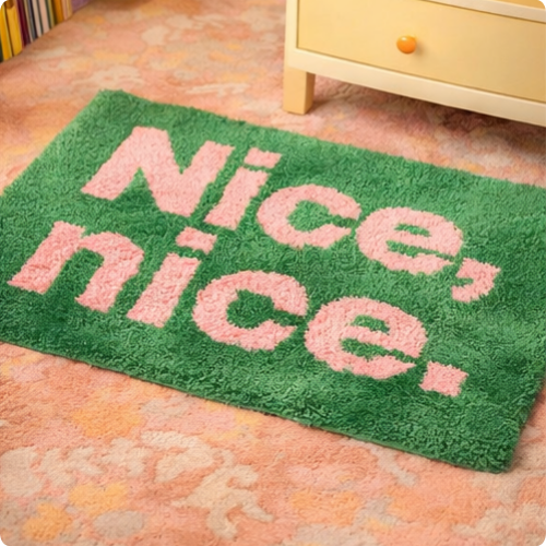 Cartoon Retro Rug 