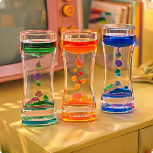 Decorative Liquid Sensory Hourglass