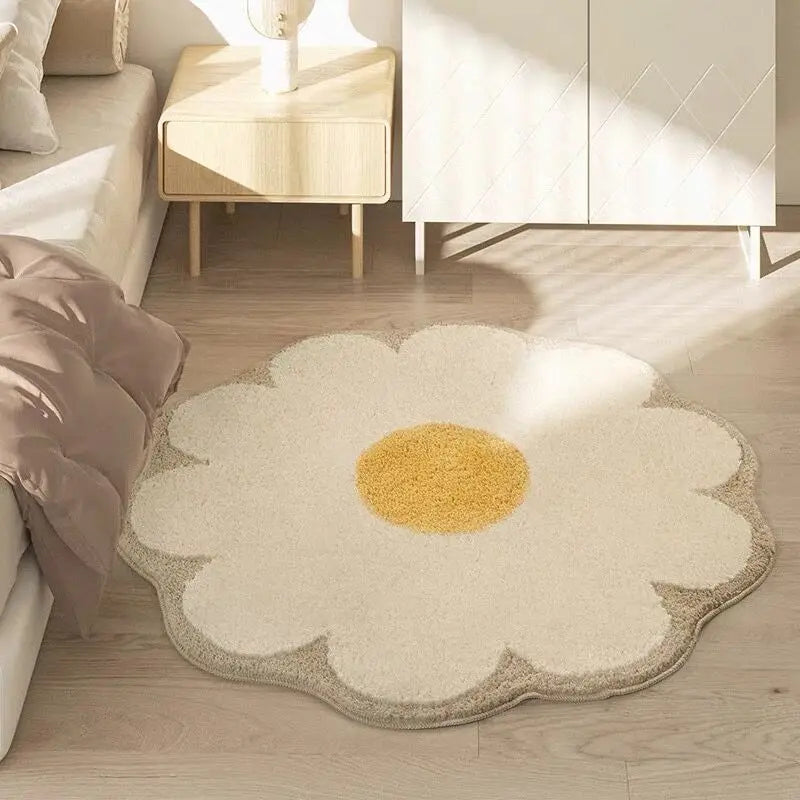 Smiley Flower Non-Slip Mat