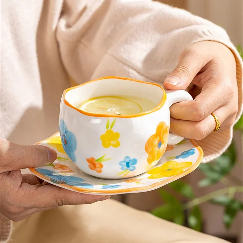 Hand-Painted Korean Mug (30cl) 