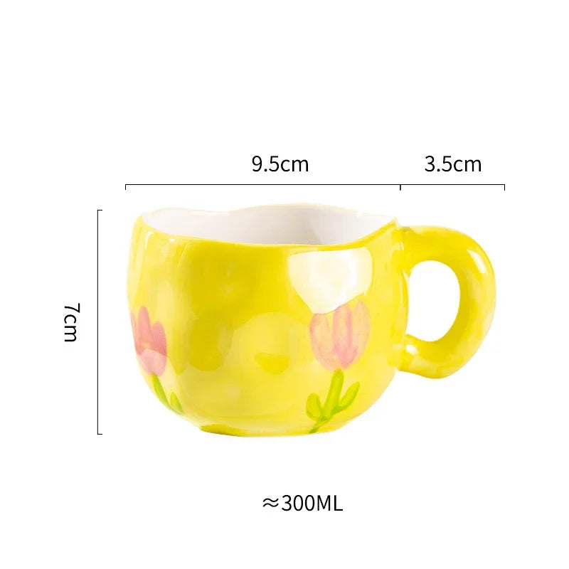 Hand-Painted Korean Mug (30cl) 
