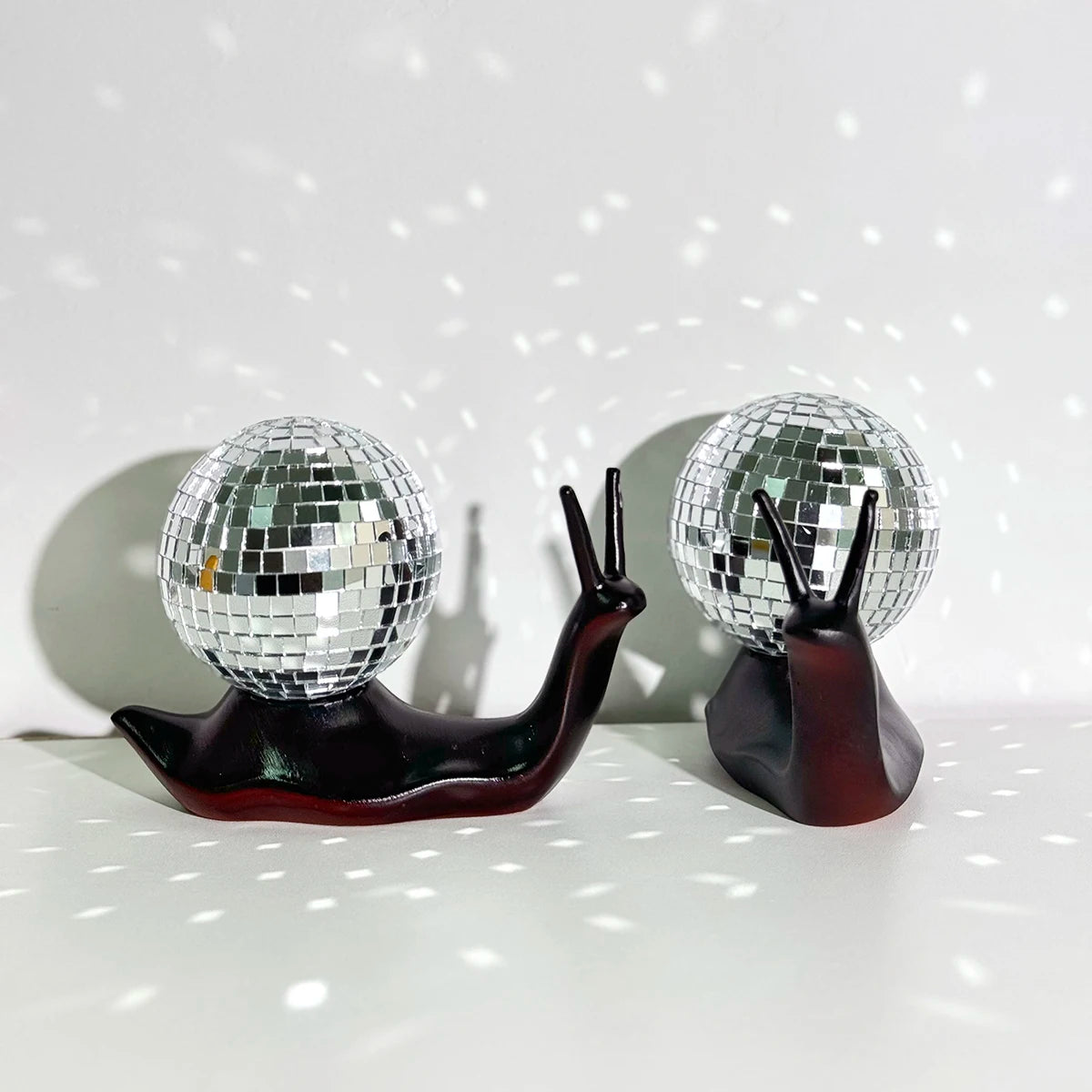 Retro Snail Disco Ball