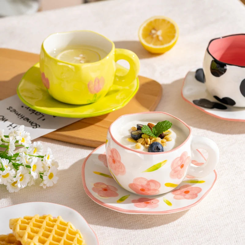 Hand-Painted Korean Mug (30cl) 