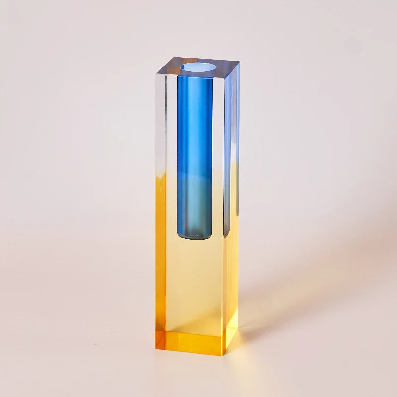 Vase Pilier Arc-en-ciel