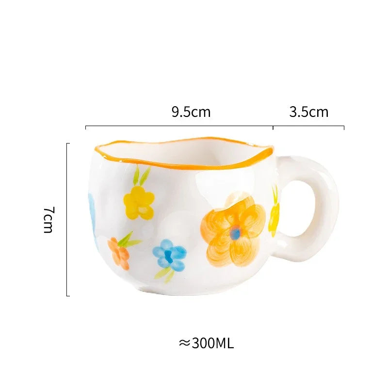 Hand-Painted Korean Mug (30cl) 