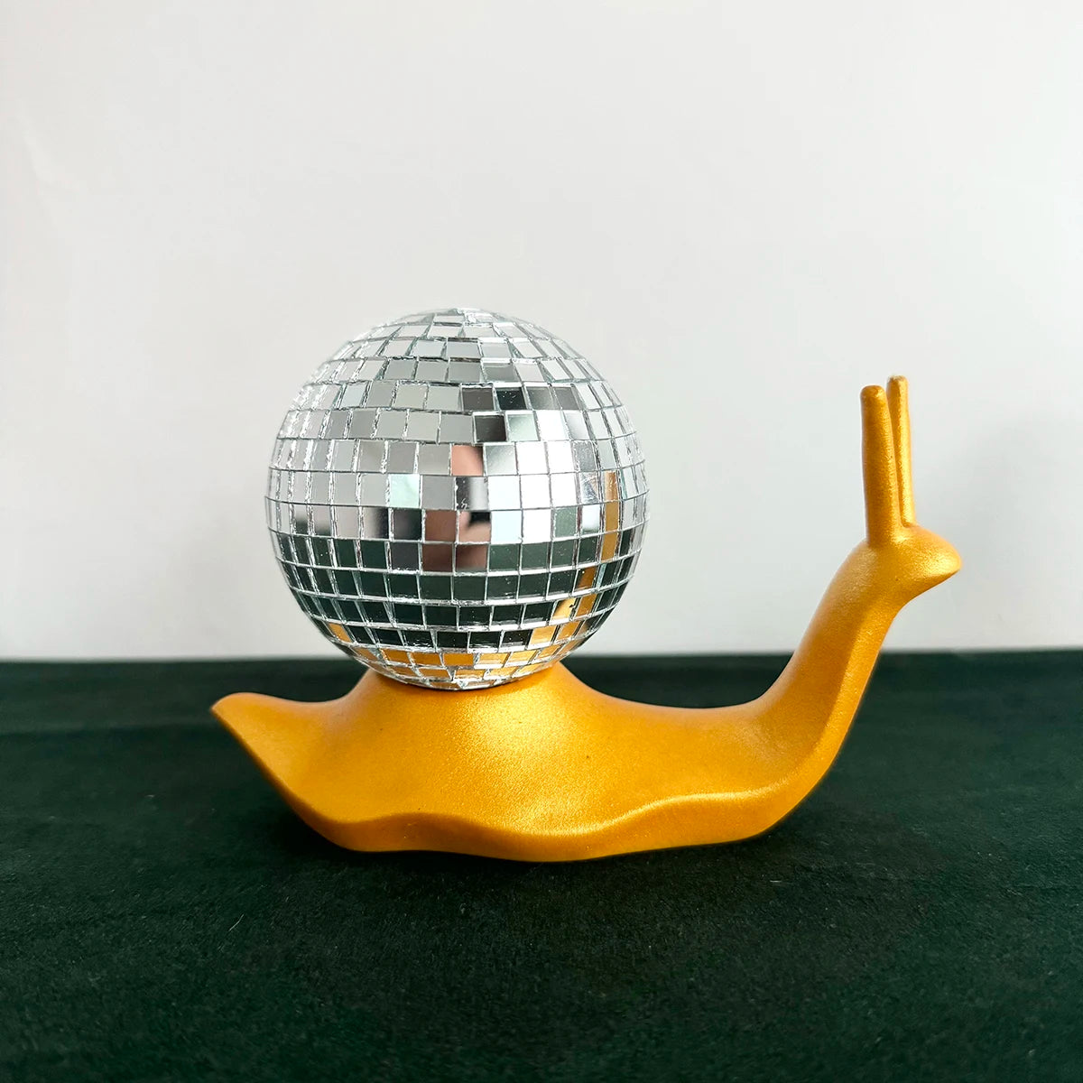 Retro Snail Disco Ball
