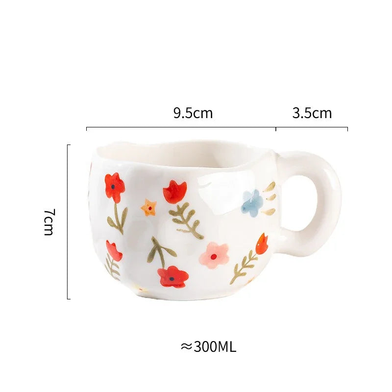 Hand-Painted Korean Mug (30cl) 