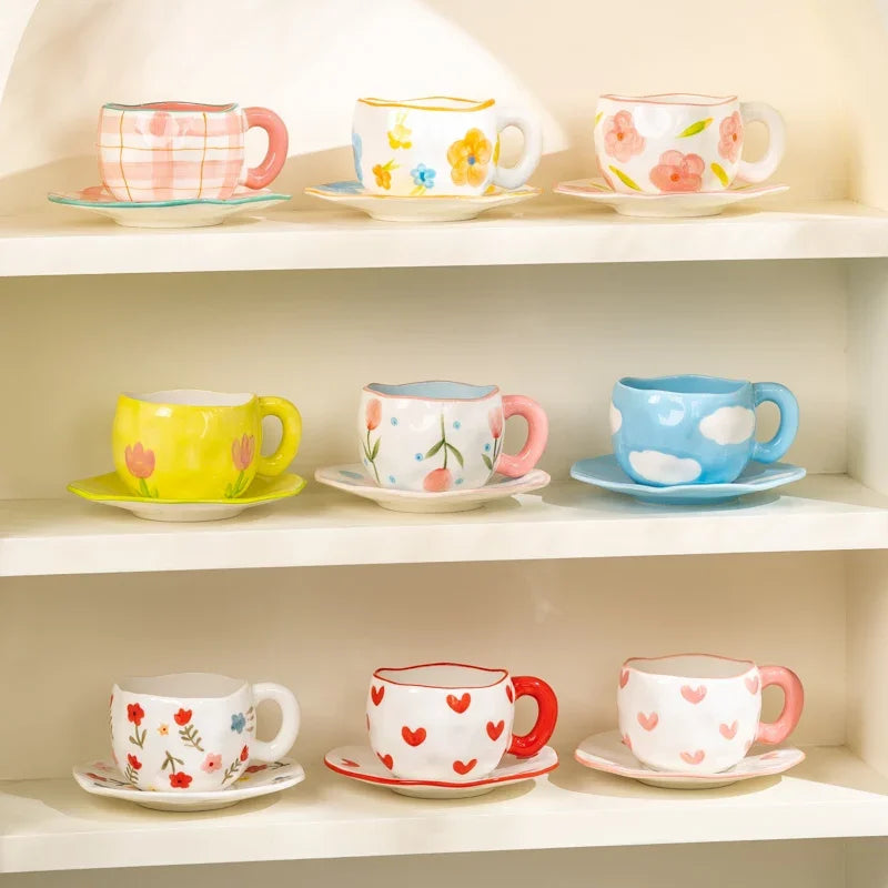Hand-Painted Korean Mug (30cl) 