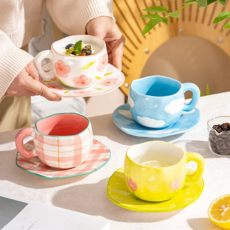 Hand-Painted Korean Mug (30cl) 