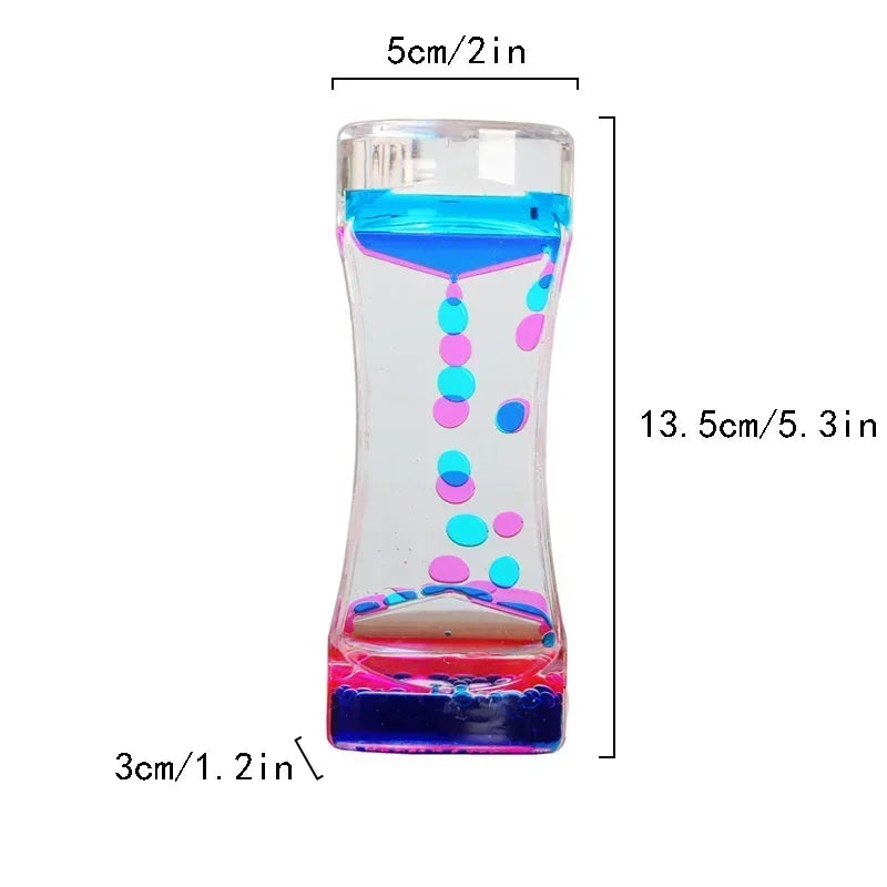 Decorative Liquid Sensory Hourglass