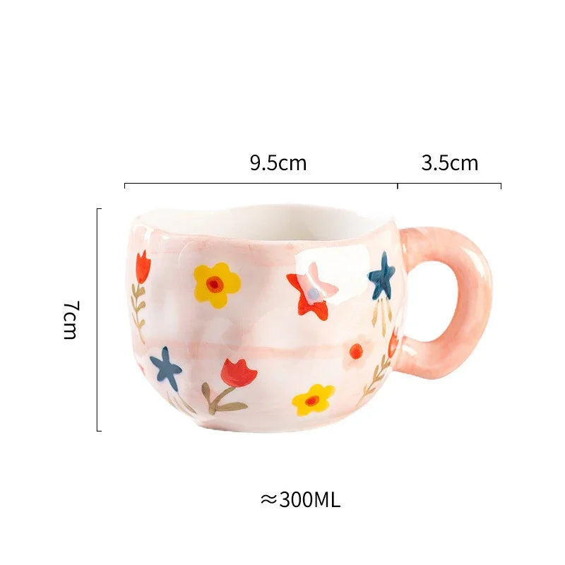 Hand-Painted Korean Mug (30cl) 