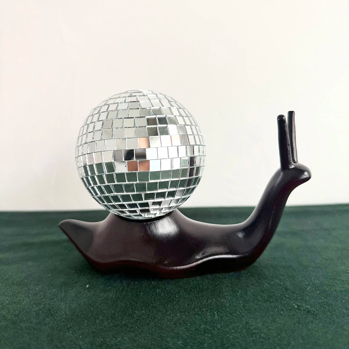 Retro Snail Disco Ball
