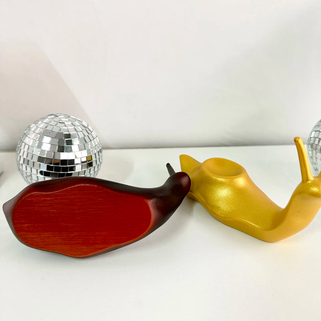 Retro Snail Disco Ball