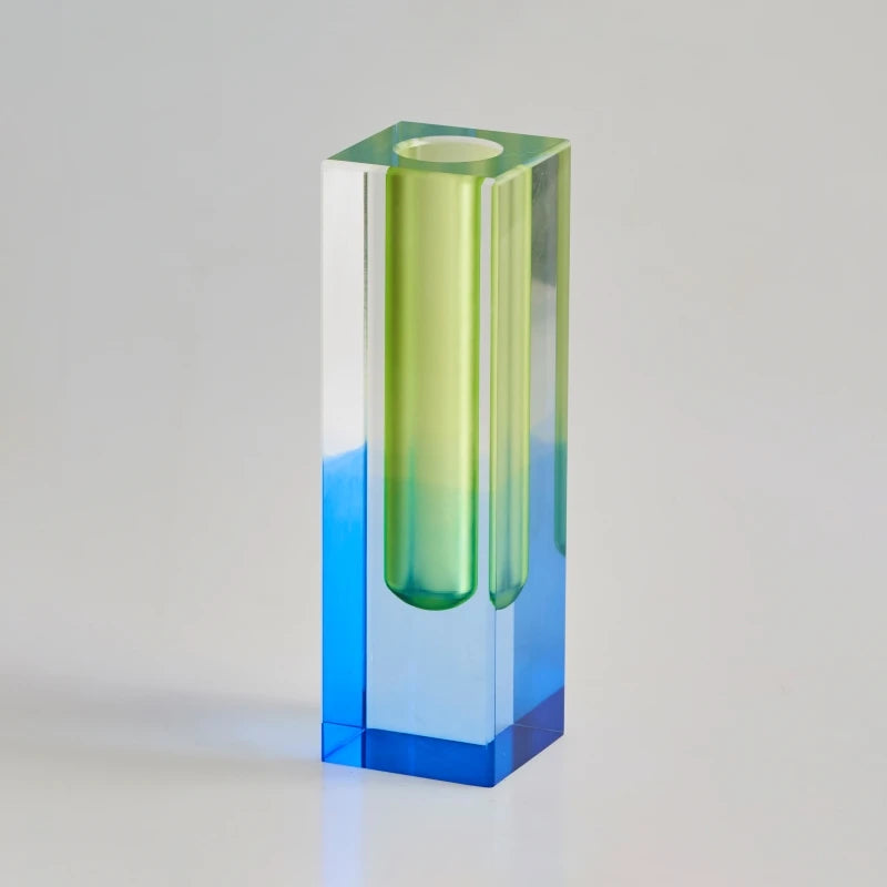 Vase Pilier Arc-en-ciel